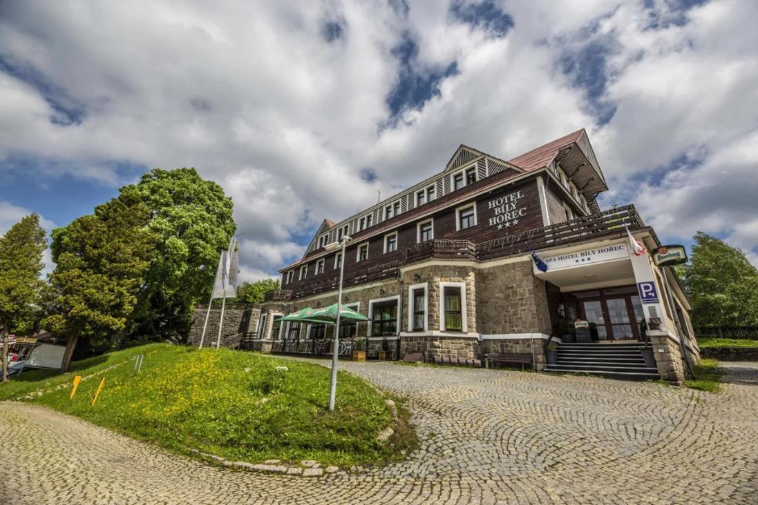 Spa Hotel Bily Horec Harrachov Bagian luar foto